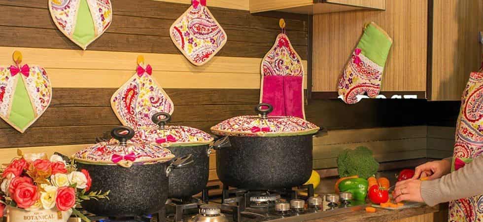 تصویر 3 از خرید سرویس پارچه ای آشپزخانه  + قیمت فروش استثنایی
